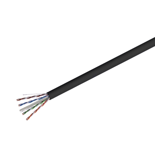 CAT 6 U/UTP Direct Burial GelFilled CMX Cable, 1000 FT Wooden Spool