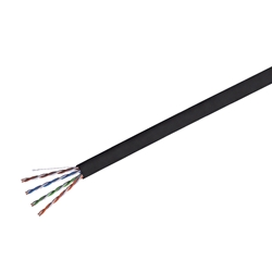 Vericom CAT 5e U/UTP Direct Burial Gel-Filled CMX Cable, 1000 FT wooden spool