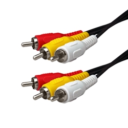 Triple RCA Professional Grade Composite Cablee