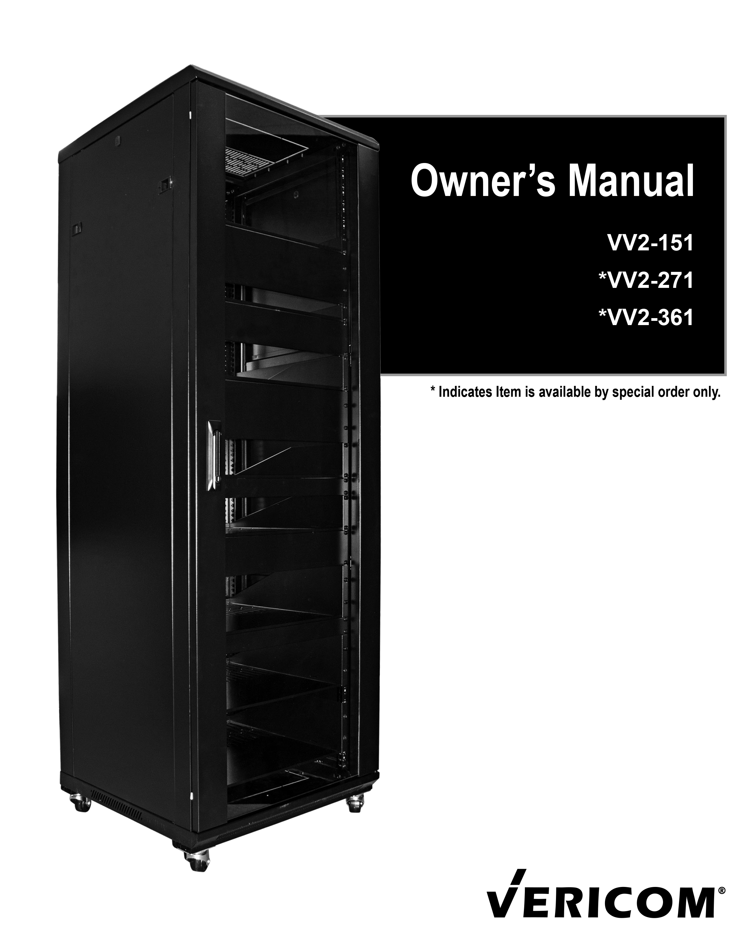 AV Cabinet User Manual