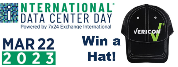 International Data Center Day 2023 - Vericom Hat Giveaway