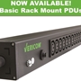 Now Available: Basic Rack Mount PDUs