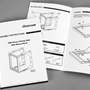 VW9 Series Swing Gate Wall Mount Rack Assembly Manual
