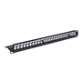 Universal 24-Port Modular Patch Panel