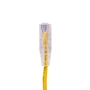 CAT6A 28Flex™ U/UTP Snagless Patch Cable, Yellow