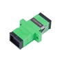 SC-APC Single Mode Simplex Adapter, Green