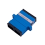 SC-UPC Single Mode Duplex Adapter, Blue