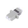 LC-UPC Multi Mode OM1-OM2 Duplex Adapter, Beige