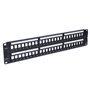 VGS™ Universal 48-Port Modular Patch Panel w/ Labels