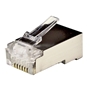 CAT6 Shielded RJ45 Clear Connectors - Bag of 50