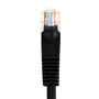 CAT6 U/UTP Snagelss Patch Cords, Black