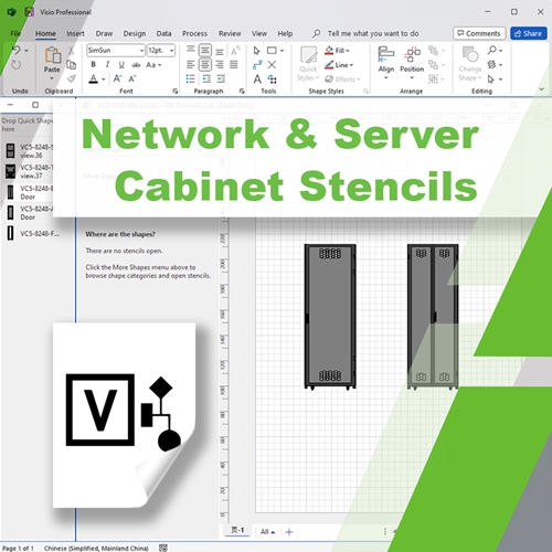 Network & Server Visio Stencils