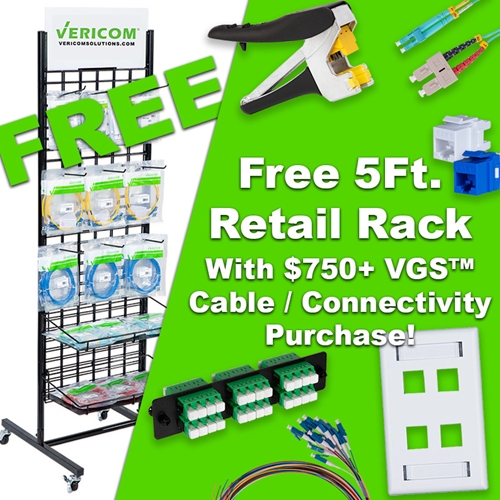 Free 5-Foot Retail Rack Promotion