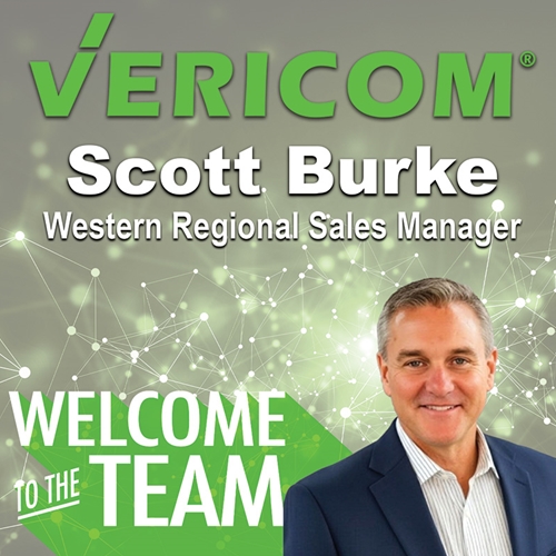 Vericom Welcomes Scott Burke As Western Regional Sales Manager