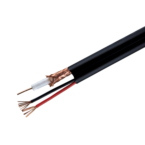 RG-59 CCS Coax With 18/2 Siamese Cable 500 Foot Vericom Bundled Cable