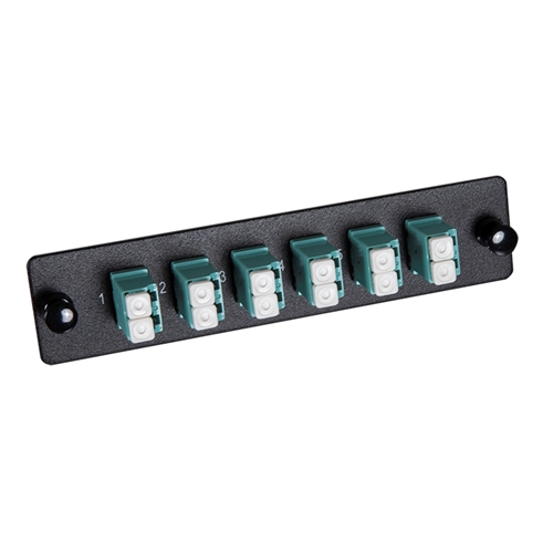 LC-UPC Multimode Duplex Fiber Adapter Panel