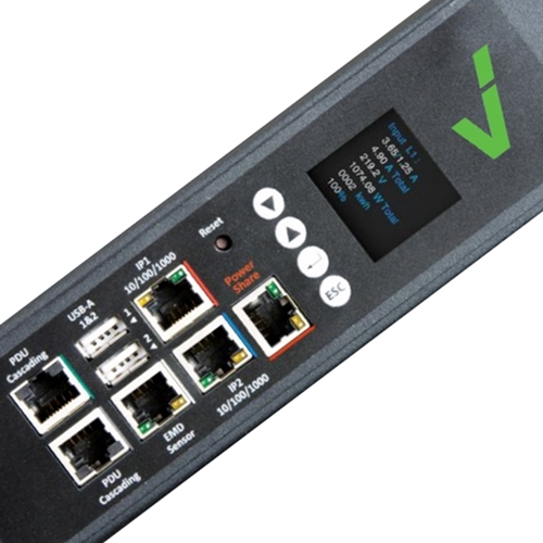 Smart PDU w/Inlet Monitoring - 200-240V 30A 4.9kW (36) C13 & (6) C19 outlets NEMA L6-30P Plug