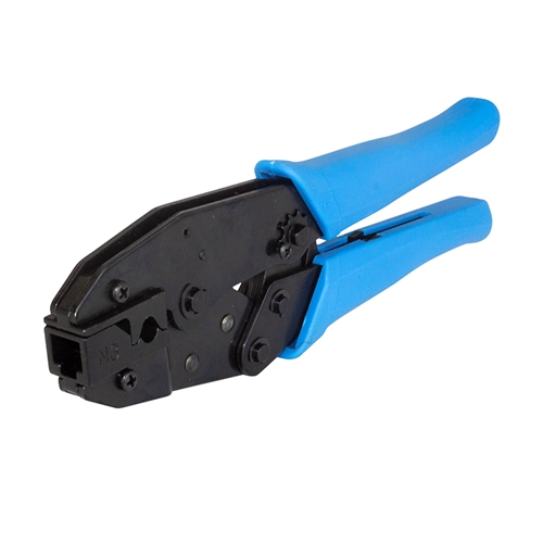 CAT6a / CAT7 Ratcheting Modular Plug Crimping Tool