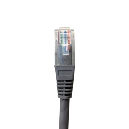 CAT5e U/UTP Booted Patch Cords, Gray