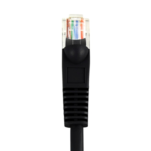 CAT6 U/UTP Snagelss Patch Cords, Black