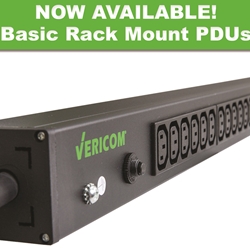 Now Available: Basic Rack Mount PDUs
