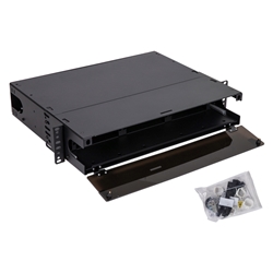 2RU Rack Mount LGX Fiber Enclosure