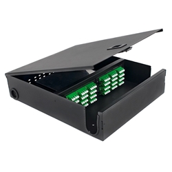 Wall Mount LGX Fiber Enclosure for 4 LGX Panels