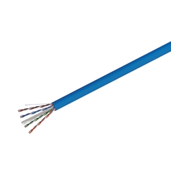 CAT 6 U/UTP Plenum Rated CMP Cable, 1000 FT Pull Box