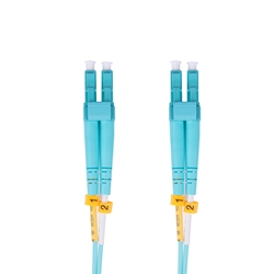 OM4 LC/UPC - LC/UPC Multi Mode Duplex Fiber Optic Patch Cable