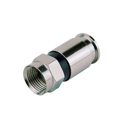 thumbnail image 2 of PPC EX6 XL Plus RG6 Coaxial Compression Connectors - 250 Pieces Total (5 Bags Of 50) 2 of 13