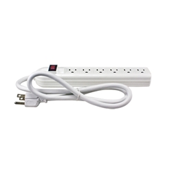 6-Outlet Surge Protector - 3 ft.