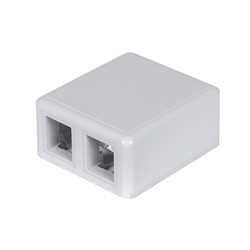 2-Port Surface Mount Multimedia Box