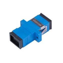 SC-UPC Single Mode Simplex Adapter, Blue