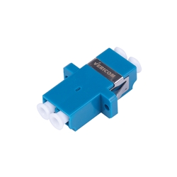 LC-UPC Single Mode Duplex Adapter, Blue