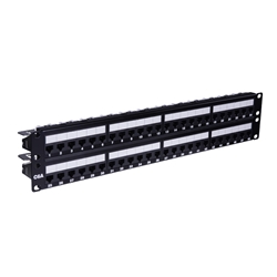 VGS6A™ CAT6A 48-Port Patch Panel