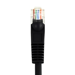 CAT6 U/UTP Snagelss Patch Cords, Black